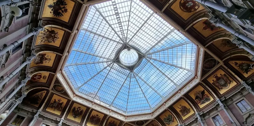 Coupole du Palais de la Bourse à Porto